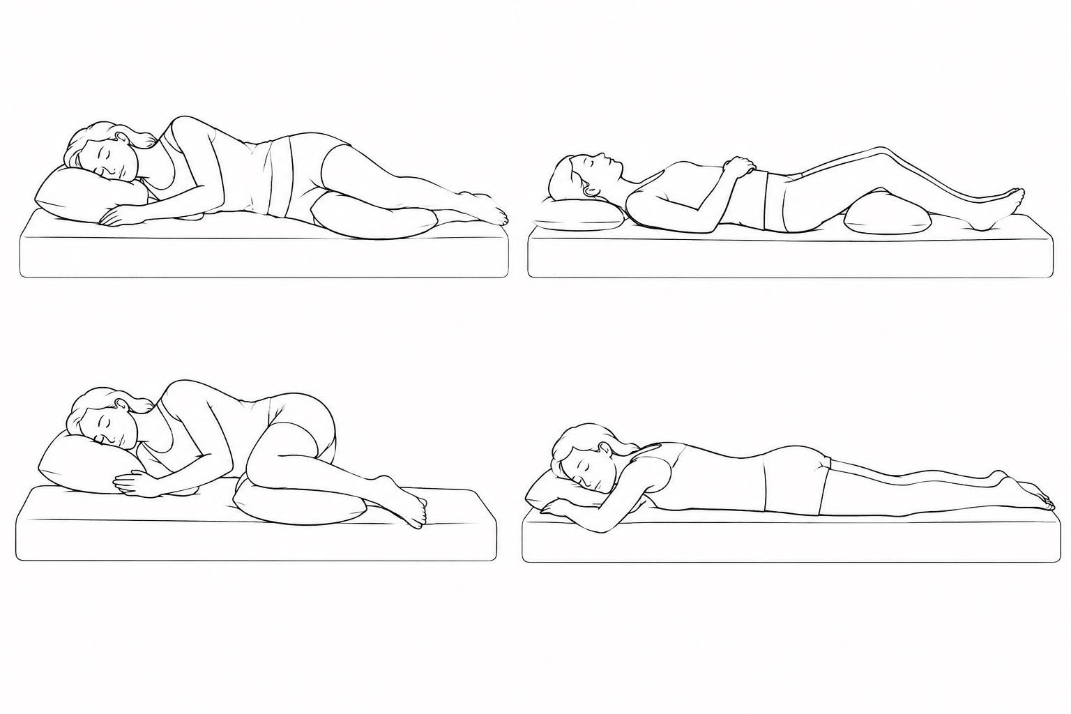 The Best Sleeping Positions for Lower Back Pain